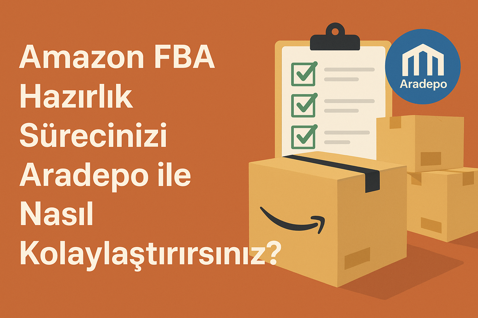 Amazon FBA Hazırlık Sürecinizi Aradepo ile Nasıl Kolaylaştırırsınız?