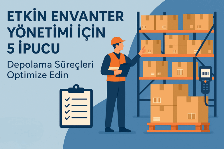 Etkin Envanter Yönetimi İçin 5 İpucu: Depolama Süreçlerinizi Optimize Edin