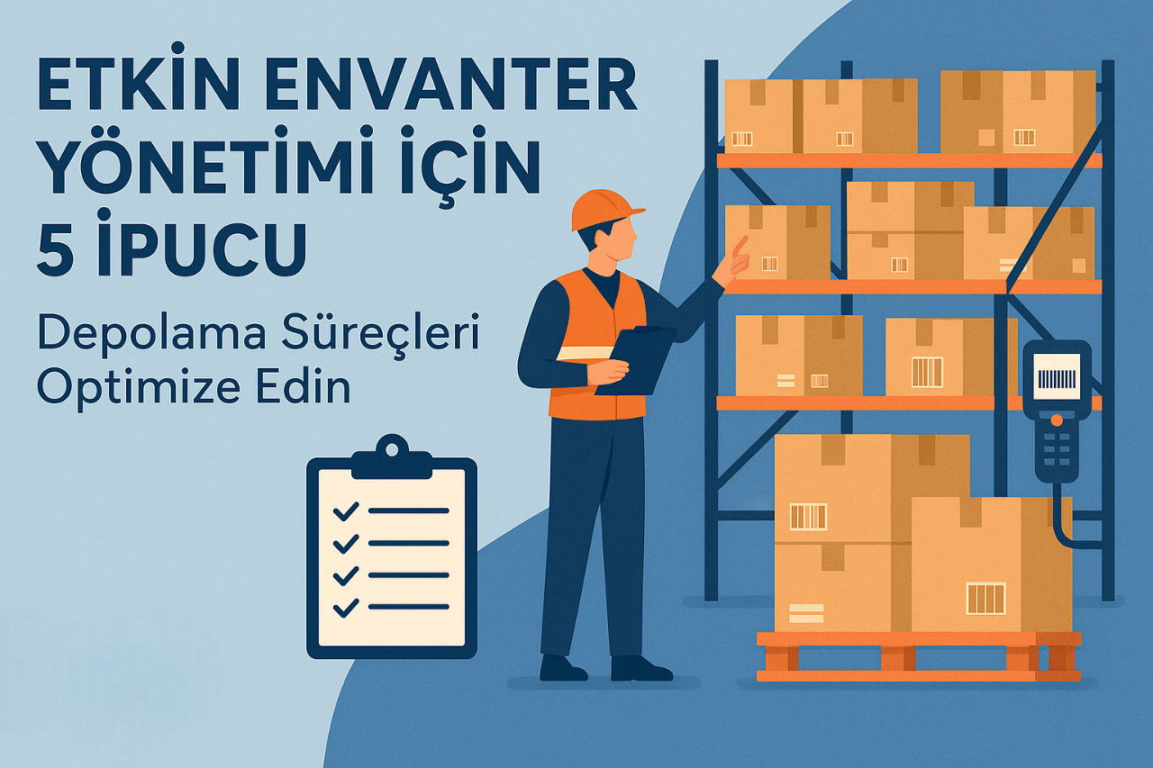 Etkin Envanter Yönetimi İçin 5 İpucu: Depolama Süreçlerinizi Optimize Edin