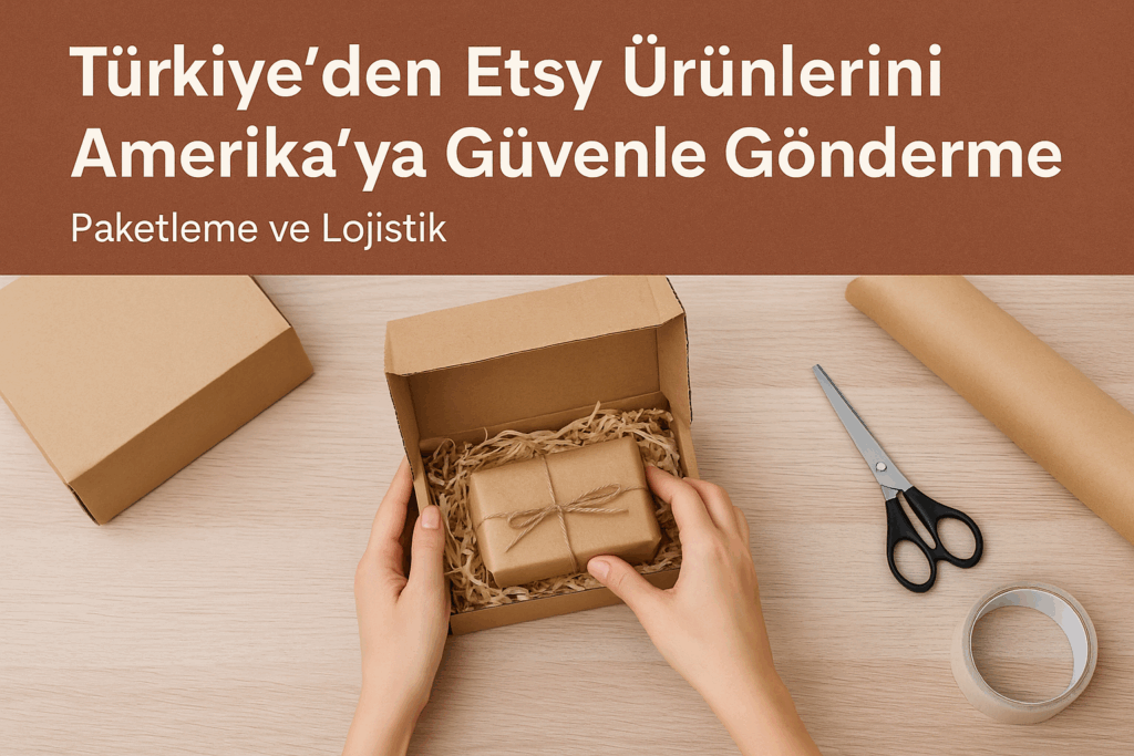 Türkiye'den Etsy Ürünlerini Amerika'ya Güvenle Gönderme: Paketleme ve Lojistik