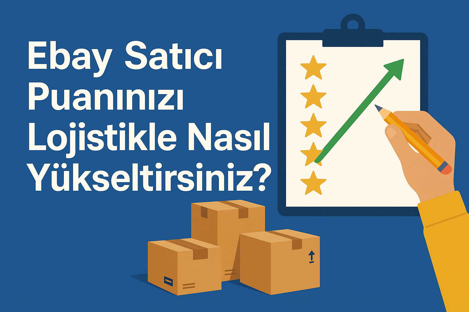 eBay Satıcı Puanınızı (Seller Rating) Lojistikle Nasıl Yükseltirsiniz?