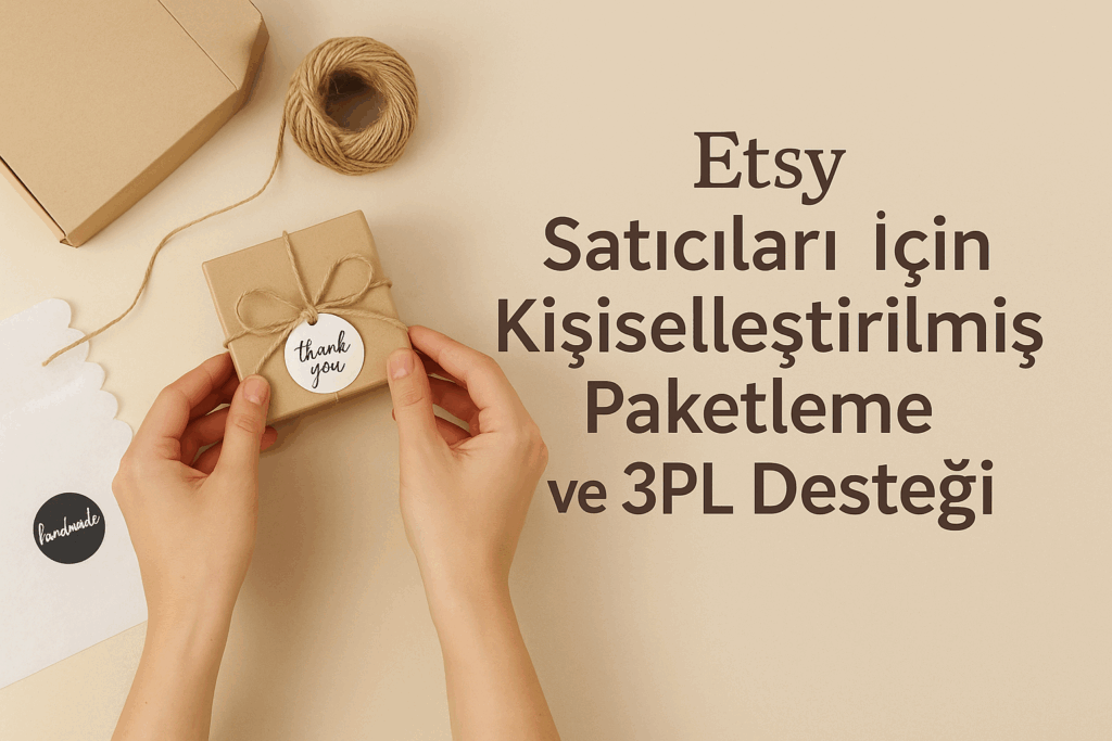 Etsy Satıcıları İçin Kişiselleştirilmiş Paketleme ve 3PL Desteği