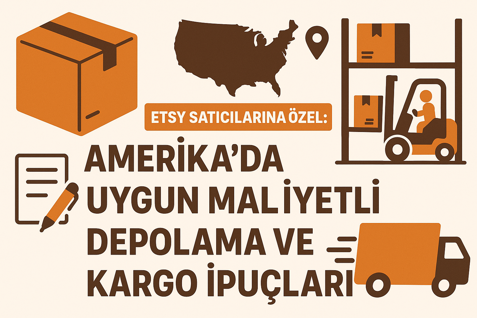 Etsy Satıcılarına Özel: Amerika'da Uygun Maliyetli Depolama ve Kargo İpuçları