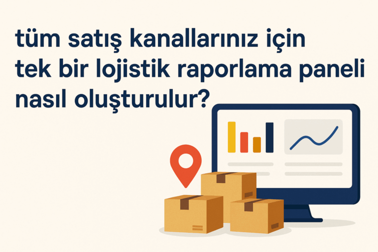 Çok Kanallı Satışta Veri Kaosuna Son: Birleşik Lojistik Raporlama Paneli Nasıl Kurulur?
