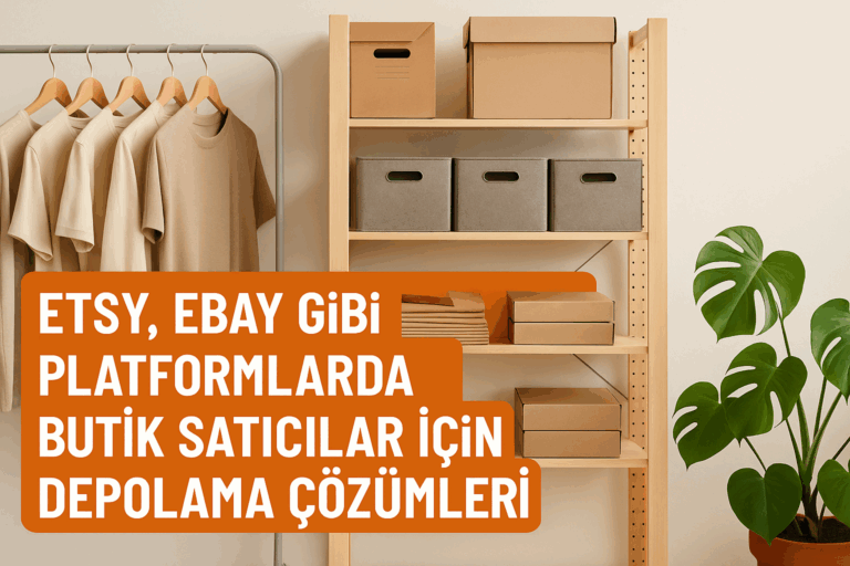 Etsy, eBay Gibi Platformlarda Butik Satıcılar İçin Depolama Çözümleri