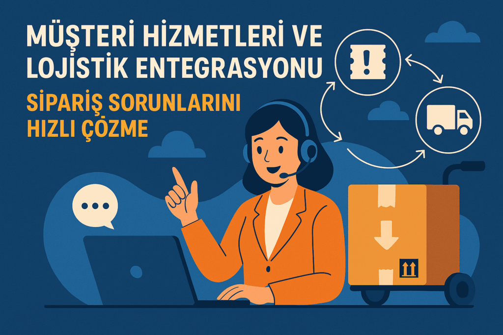 Müşteri Hizmetleri ve Lojistik Entegrasyonu: Sipariş Sorunlarını Hızlı Çözme