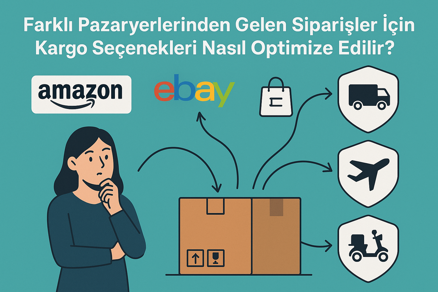 Farklı Pazaryerlerinden Gelen Siparişler İçin Kargo Seçenekleri Nasıl Optimize Edilir?