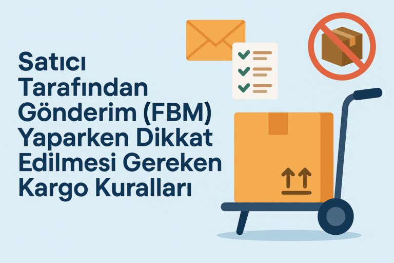 Amazon FBA mi, Satıcı Tarafından Gönderim (FBM) mi? E-Ticaret Lojistik Stratejinizi Belirleyin