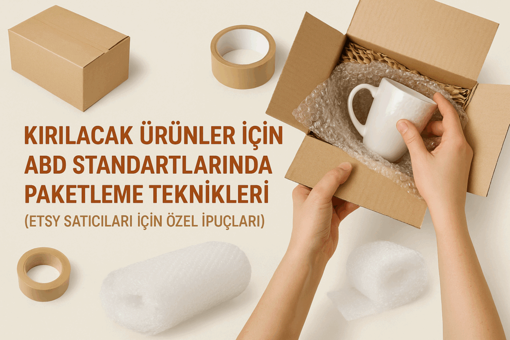 Kırılacak Ürünler İçin ABD Standartlarında Paketleme Teknikleri (Etsy Satıcıları İçin Özel İpuçları)
