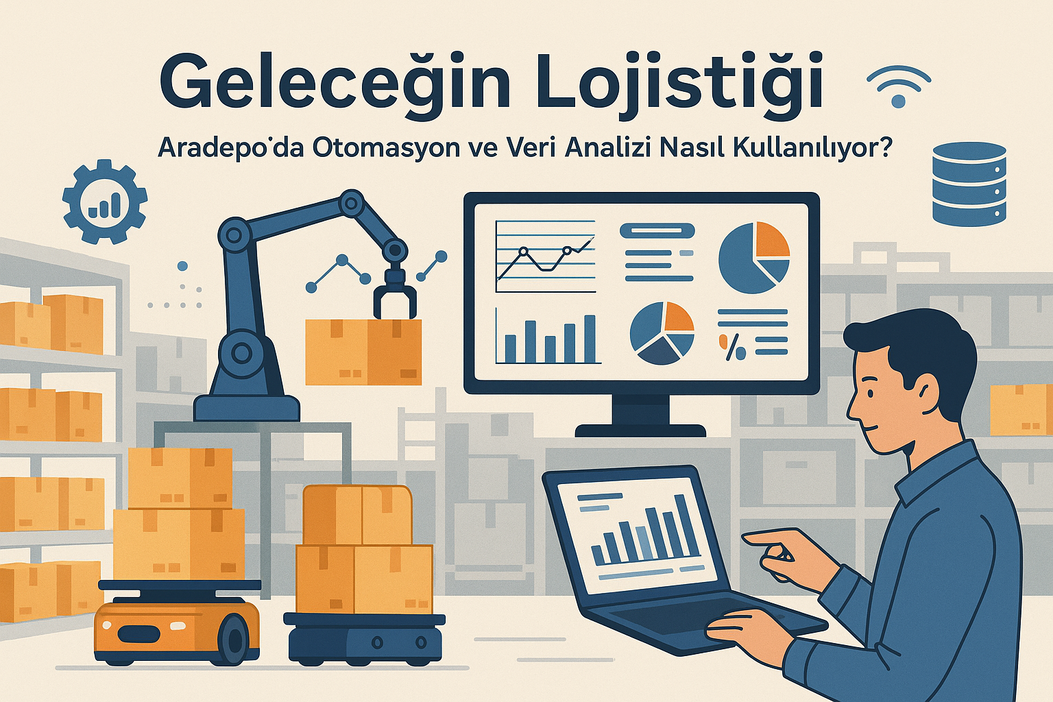 Aradepo ile Geleceğin Lojistiğine Yolculuk: Otomasyon ve Veri Analizinin Gücü
