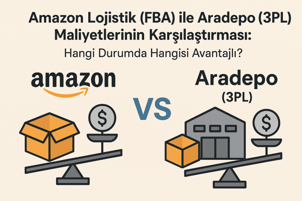 Amazon Lojistik (FBA) ile Aradepo (3PL) Maliyetlerinin Karşılaştırması: Hangi Durumda Hangisi Avantajlı?