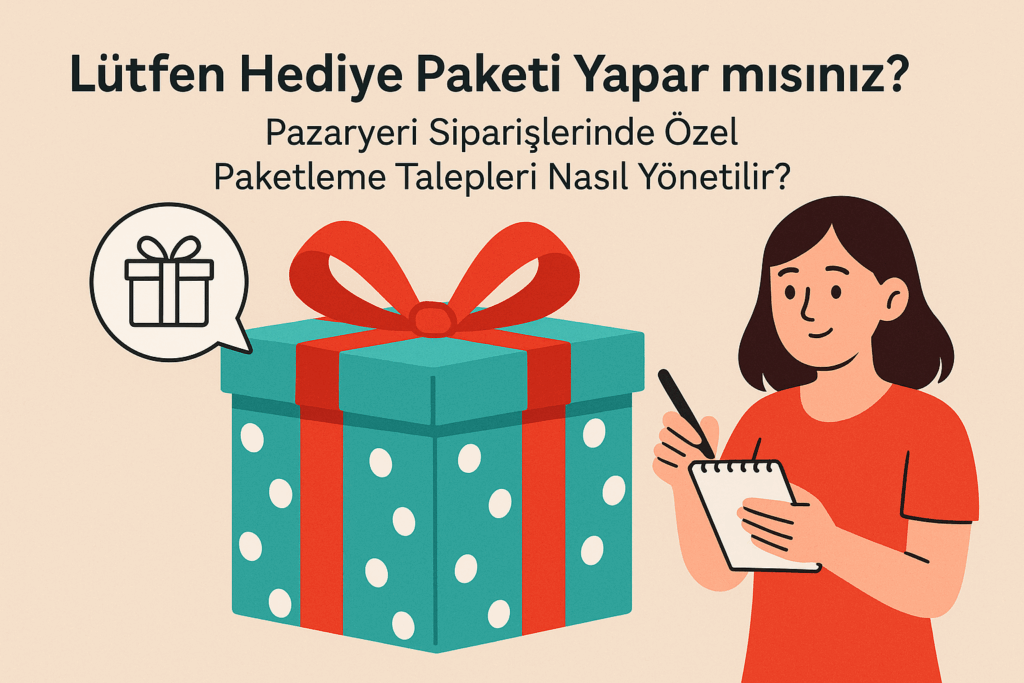 "Lütfen Hediye Paketi Yapar mısınız?" - Pazaryeri Siparişlerinde Özel Paketleme Talepleri Nasıl Yönetilir?