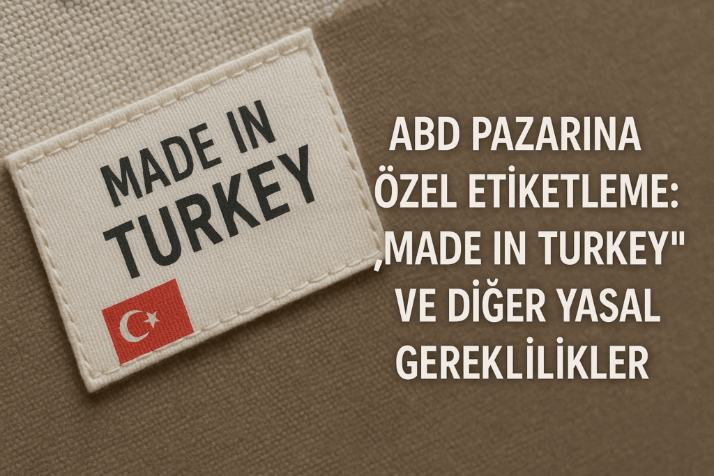 Türkiye'den ABD'ye Ürün Gönderirken Etiketleme: "Made in Turkey" ve Yasal Uyumun Püf Noktaları