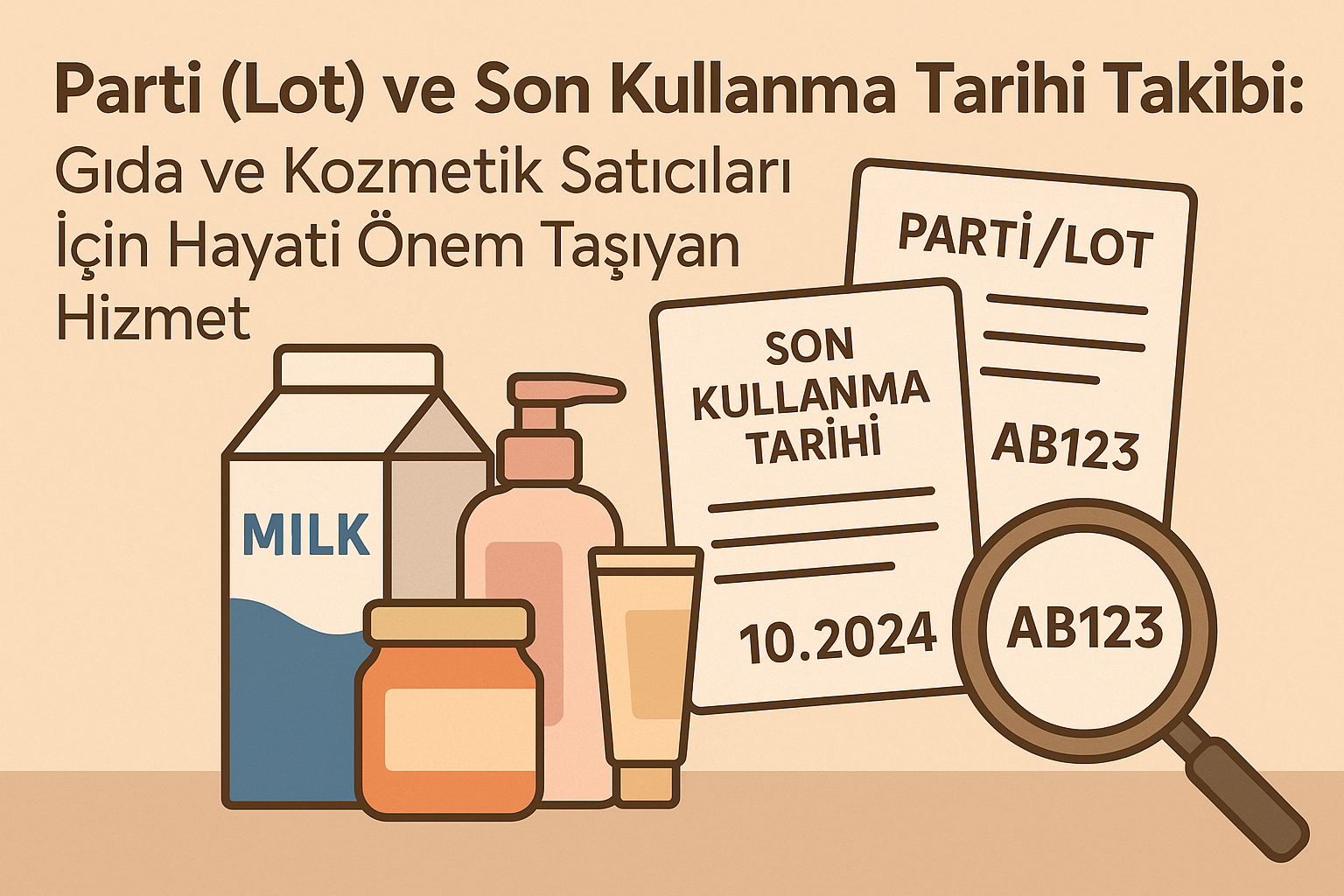 Parti (Lot) ve Son Kullanma Tarihi Takibi: Gıda ve Kozmetik Satıcıları İçin Hayati Önem Taşıyan Hizmet