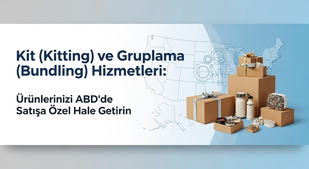 Kit (Kitting) ve Gruplama (Bundling) Hizmetleri: Ürünlerinizi ABD'de Satışa Özel Hale Getirin