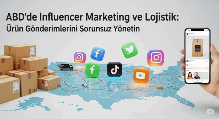 ABD'de Influencer Marketing ve Lojistik: Ürün Gönderimlerini Sorunsuz Yönetin