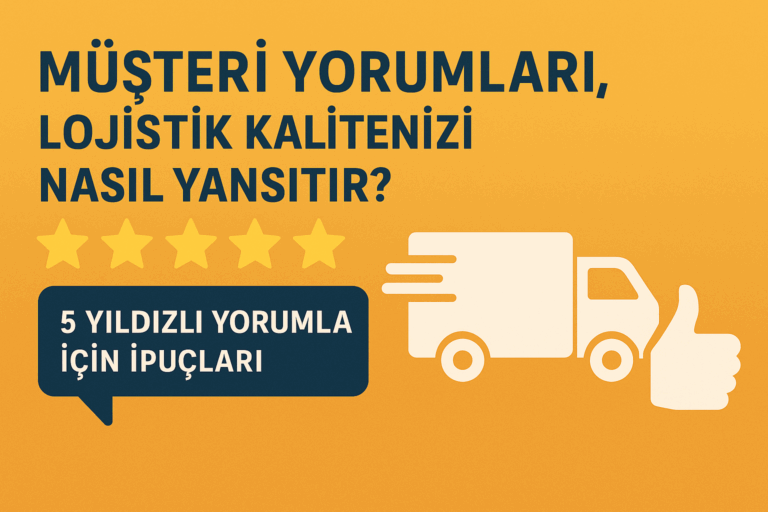 5 Yıldızlı Müşteri Yorumları: Lojistik Kalitenizi Yükseltmenin Anahtarı